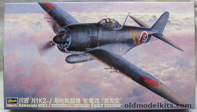 Hasegawa 1/48 Kawanishi N1K2-J Shindenkai George - Early Version, JT73 plastic model kit